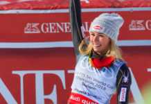PANORAMA: Shiffrin wins record-tying 8th Slalom; modern pent federation absorbs obstacle; glass basketball floor replaced at Big XII Tourney