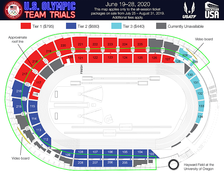 Usatf Olympic Trials 2025 Tickets Kare Sandra