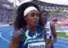 ATHLETICS: Thompson-Herah wins Paris 100 m in 10.72; U.S.’s Kerley & Bednarek 1-2 in fast 200 m (19.79), Niyonsaba no. 6 ever at 8:19.08!