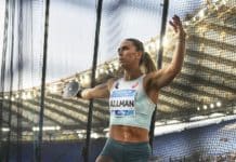 ATHLETICS: World leads for Sion and Jackson at wind-blown Oklahoma Throws; Oz’s 18-year-old Gout Gout runs 19.67 in Sydney!