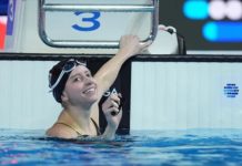 SWIMMING: World records from Australia’s O’Callaghan, McKeown and U.S.’s Smith and Douglass at World Cup II in Westmont!