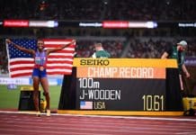 ATHLETICS: U.S. stars Jefferson-Wooden, Allman and Davis-Woodhall claim Worlds golds in Tokyo while Jamaica’s Seville wins men’s 100