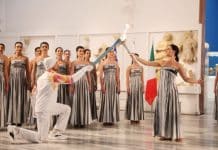 MILAN CORTINA 2026: Olympic Flame lit indoors at Olympia; torch relay now underway and will reach Italy on 6 December