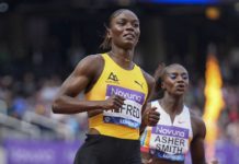 LOS ANGELES 2028: Agent for Olympic women’s 100 m champ Alfred says one-day 2028 women’s 100 m schedule is inequitable vs. men