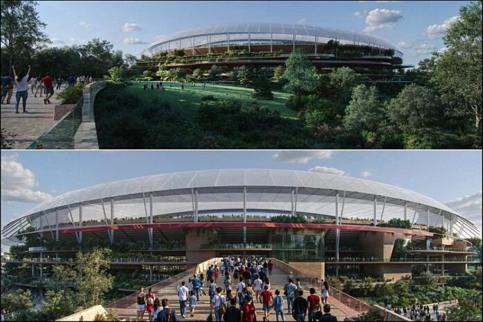 PANORAMA: Brisbane ‘32 stadium renderings offered; Modi says “strong efforts” for 2036 Games in India; Kenya’s Chebet on maternity for 2026
