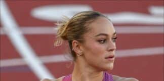 ATHLETICS: Former NCAA and U.S. sprint champ Abby Steiner sues Puma and Mercedes Benz over injuries caused by shoes