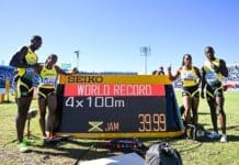 ATHLETICS: Three world records for new mixed 4×100 m relay, two U.S. wins, awesome 4×400 m at exciting World Relays in Botswana