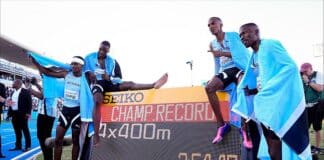 ATHLETICS: Botswana saluted as great host for World Athletics Relays; host men’s 4×400 m relay wants the world record!