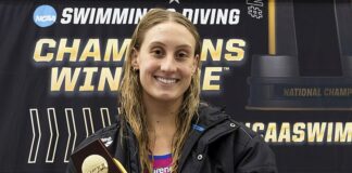 PANORAMA: Wow! U.S. women’s 100 Free record by Moesch; Eliasch defends FIS record with elections ahead; U.S. hockey strains for Worlds playoffs