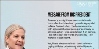 PANORAMA: Coventry explains no-pay comment is for prize money; Hamburg Olympic referendum fails; Nice to lose all 2030 Winter Games events!