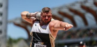 ATHLETICS: Happy times in Rabat for the six U.S. winners at the Diamond League, with Kovacs getting a 16th Diamond League win!