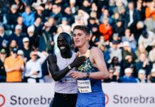 ATHLETICS: Lutkenhaus beats Wanyonyi in 1:42.08 in Oslo Diamond League thriller, and Cheruiyot edges Nuguse in Bislett “Dream Mile”