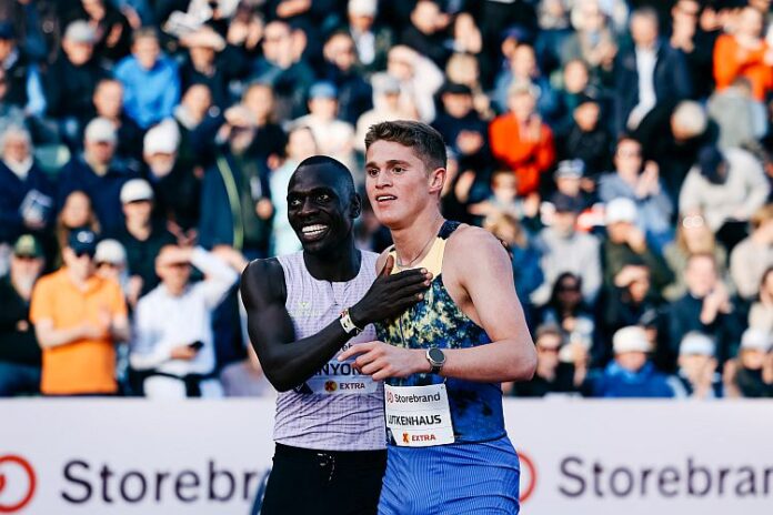 ATHLETICS: Lutkenhaus beats Wanyonyi in 1:42.08 in Oslo Diamond League thriller, and Cheruiyot edges Nuguse in Bislett “Dream Mile” ATHLETICS: Lutkenhaus beats Wanyonyi in 1:42.08 in Oslo Diamond League thriller, and Cheruiyot edges Nuguse in Bislett “Dream Mile”
