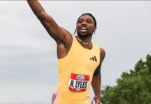 ATHLETICS: Lyles gets world-leading 9.79, Richardson cruises to 10.77 100 m win at USATF Nationals in New York